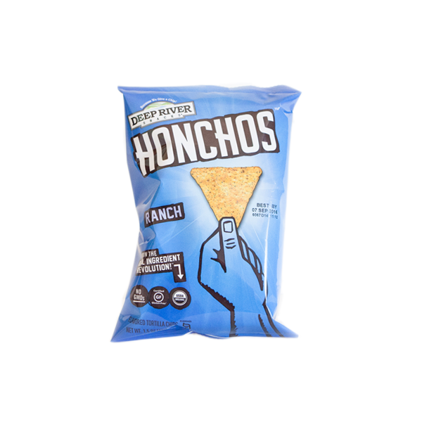 Honchos Tortilla Chips - Ranch - (Case of 12)