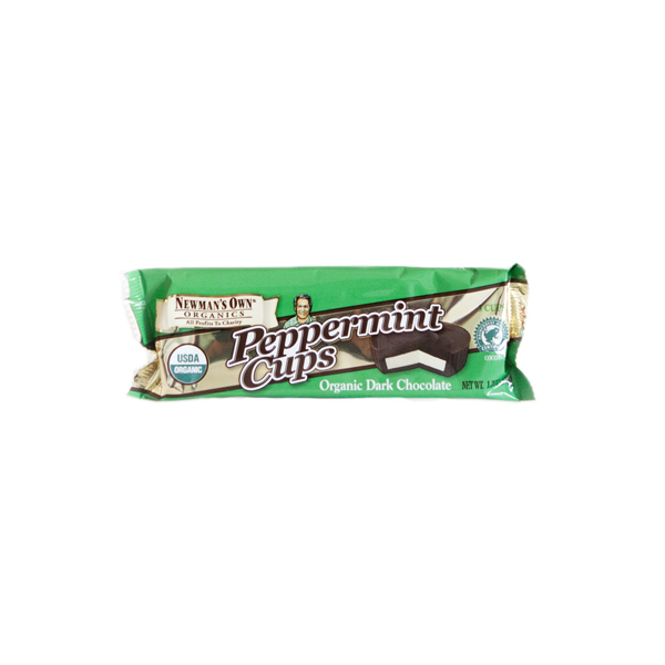 Newman's Own - Dark Chocolate Peppermint Cups - (Case of 16)