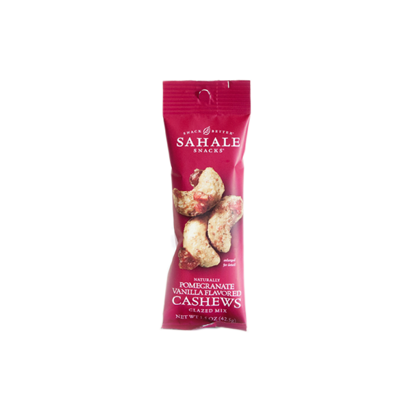 Sahale - Cashews - Pomegranate Vanilla - (Case of 9)